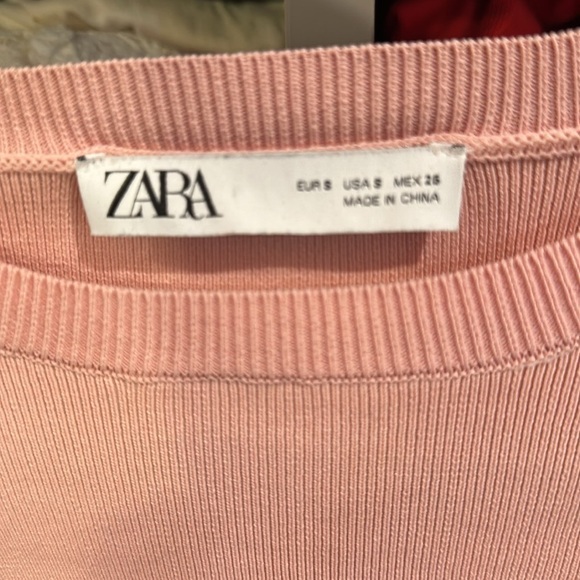 Zara pink sweater size S - Picture 2 of 4